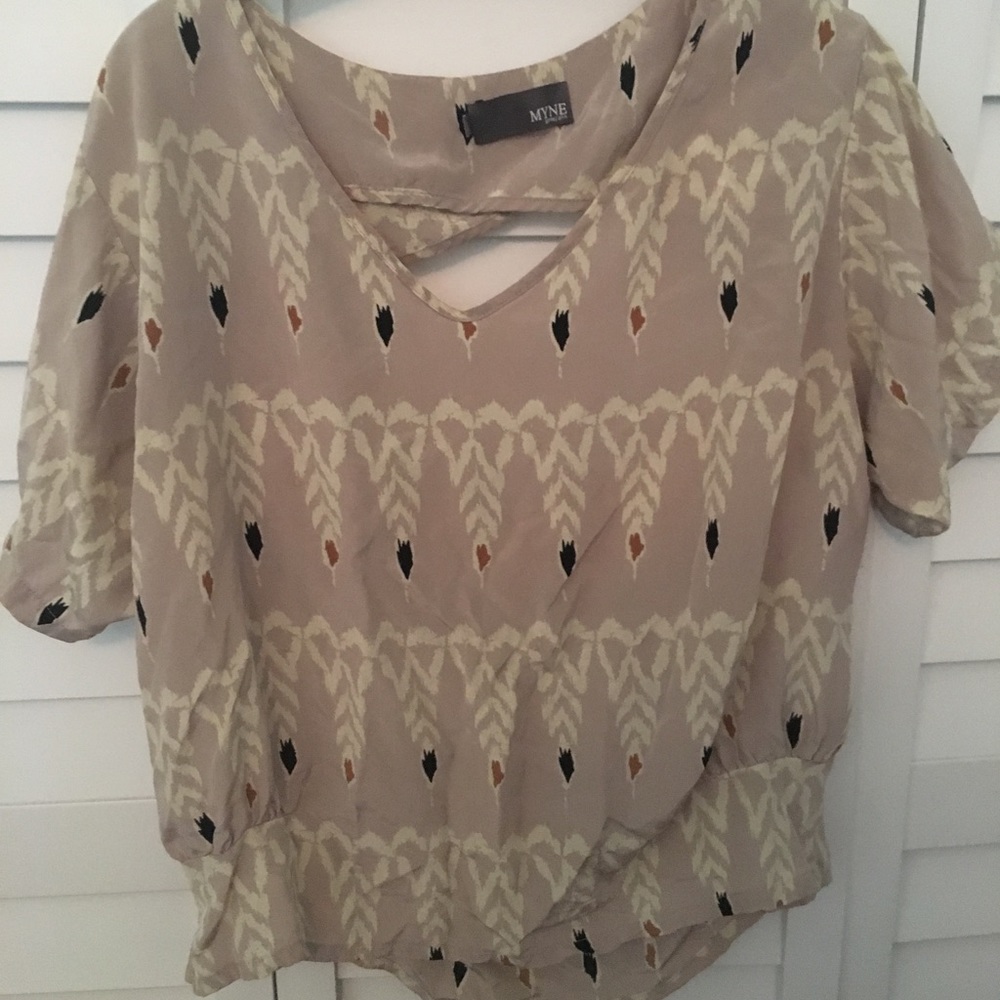 Myne silk top